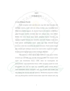 1 BAB I PENDAHULUAN A. Latar Belakang Masalah