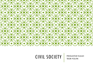 civil society - UIGM | Login Student
