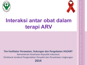 Interaksi antar obat dalam terapi ART