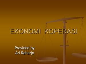 Ekonomi Koperasi