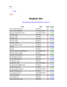 DOC - Student Site
