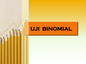 UJI BINOMIAL