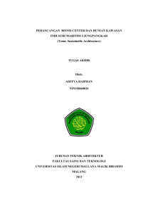 TUGAS AKHIR Oleh - Etheses of Maulana Malik Ibrahim State