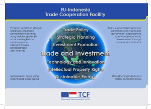 EU-Indonesia Trade Cooperation Facility - TCF