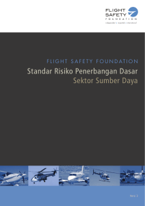 Standar Risiko Penerbangan Dasar Sektor Sumber Daya - Q