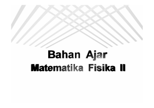 Bahan Ajar Matfis II depag [Compatibility Mode]