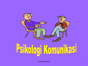 psikologi komunikasi