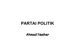Partai Politik (political party)