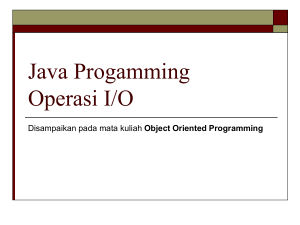 Java Programming