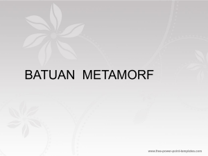 kuliah batuan metamorf2012