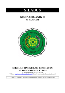 silabus - STIKES Muhammadiyah Kudus