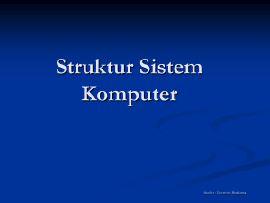 Struktur Sistem Komputer - E