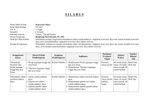 SILABUS - mata kuliah ubhara surabaya