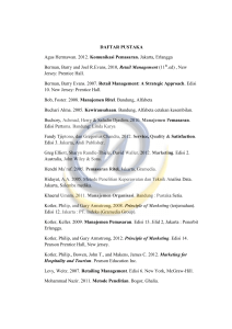 DAFTAR PUSTAKA Agus Hermawan. 2012