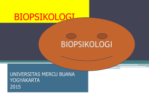 psikologi faal - Universitas Mercu Buana Yogyakarta
