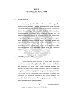 strategi pemasaran usaha - Perpustakaan Universitas Indonesia