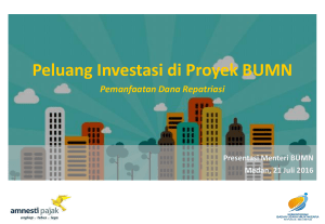 Peluang Investasi di Proyek BUMN