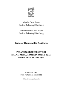 Buku Pidato Ilmiah Guru Besar Institut Teknologi Bandung: