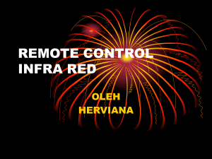 REMOTE CONTROL INFRA RED
