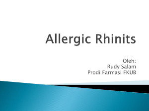 Allergic Rhinits