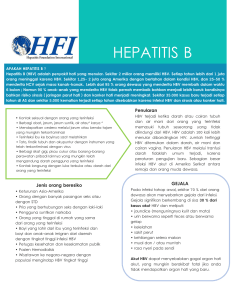hepatitis b - Hepatitis Foundation International