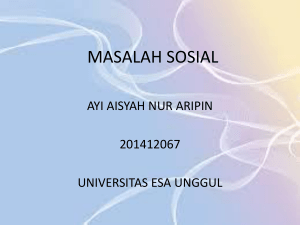 masalah sosial - 201412067 - Ayi Aisyah Nur Aripin