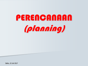 PERENCANAAN