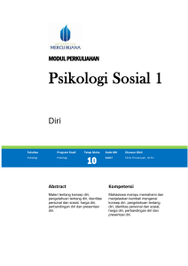 Modul Psikologi Sosial I [TM11].