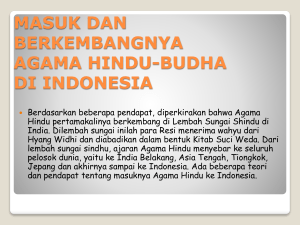 masuk dan berkembangnya agama hindu-budha