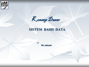 sistem basis data