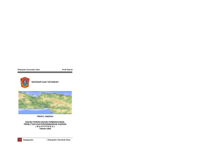 GEOGRAFI DAN TOFOGRAFI PROFIL DAERAH BADAN