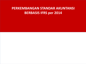 Overview pengantar perkembangan standar