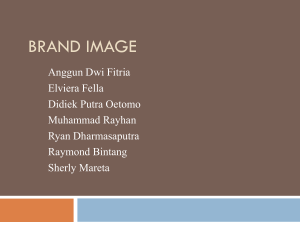 Brand Image - Anggun Dwi Fitria