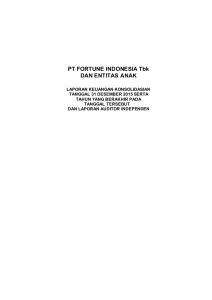 Financial Statements - FORU | Situs Resmi PT. Fortune Indonesia Tbk.