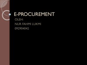 e-procurement - neztcharming