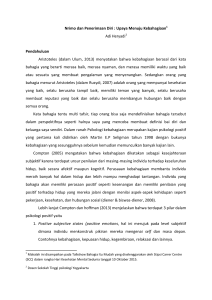 Nrimo dan Penerimaan Diri - Sekolah Tinggi Psikologi Yogyakarta