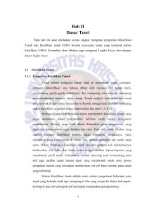 Aplikasi Soil Taxonomy Usda Berbasis Fuzzy Logic