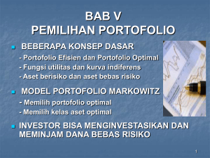 analisis investasi dan manajemen portofolio