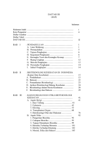 DAFTAR ISI (draft) halaman Halaman Judul