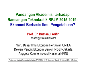 Pandangan Akademisi terhadap Rancangan