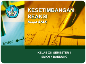 Kesetimbangan Reaksi2009-08