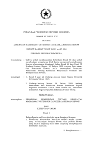 peraturan pemerintah republik indonesia nomor 95 tahun 2012012