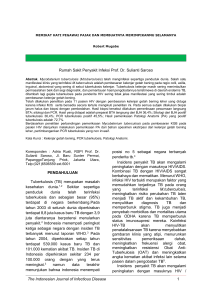 The Indonesian Journal of Infectious Disease 1 Rumah Sakit
