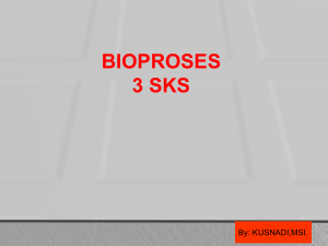 bioproses 3 sks