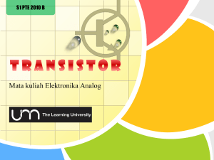 transistor - UIGM | Login Student