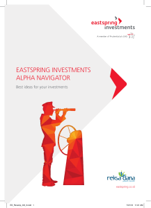 Brosur Alpha Navigator - Eastspring Investments Indonesia