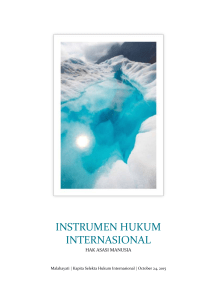 instrumen hukum internasional