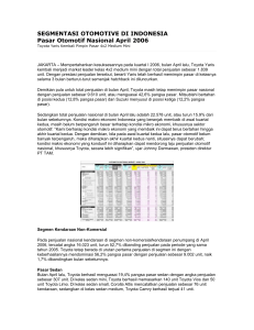 segmentasi otomotive di indonesia