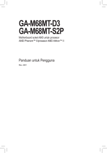 GA-M68MT-D3 GA-M68MT-S2P
