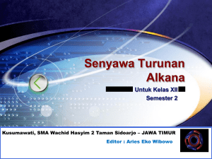 Senyawa Turunan Alkana